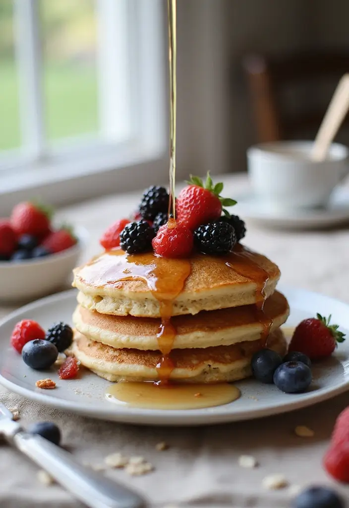 30+ Healthy Snack Recipes for Picky Eaters - 14. Oatmeal Pancakes
