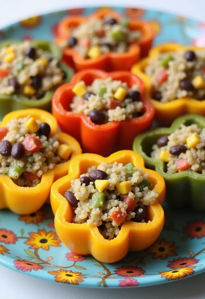 30+ Healthy Snack Recipes for Picky Eaters - 19. Quinoa Salad Cups