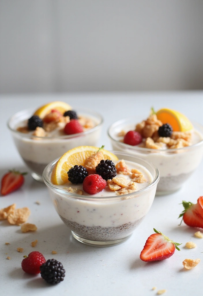 30+ Healthy Snack Recipes for Picky Eaters - 22. Coconut Chia Pudding
