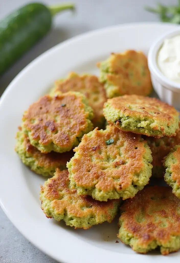 30+ Healthy Snack Recipes for Picky Eaters - 26. Zucchini Fritters