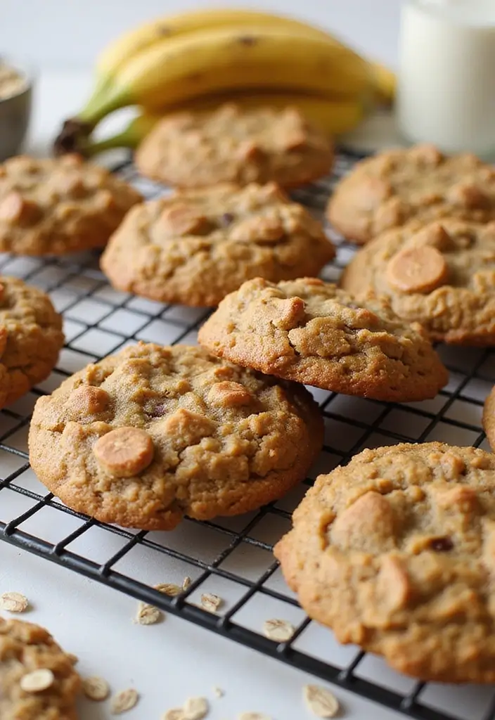 30+ Healthy Snack Recipes for Picky Eaters - 3. Banana Oatmeal Cookies