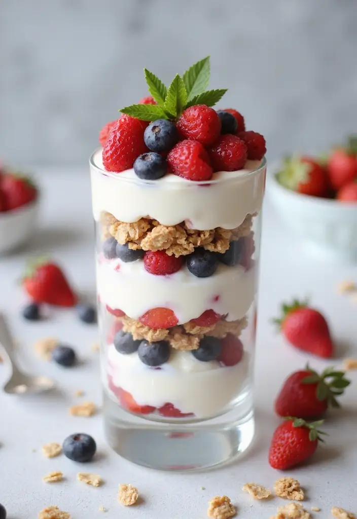 30+ Healthy Snack Recipes for Picky Eaters - 4. Yogurt Parfaits