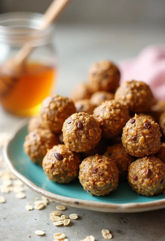 30+ Healthy Snack Recipes for Picky Eaters - 8. Energy Bites