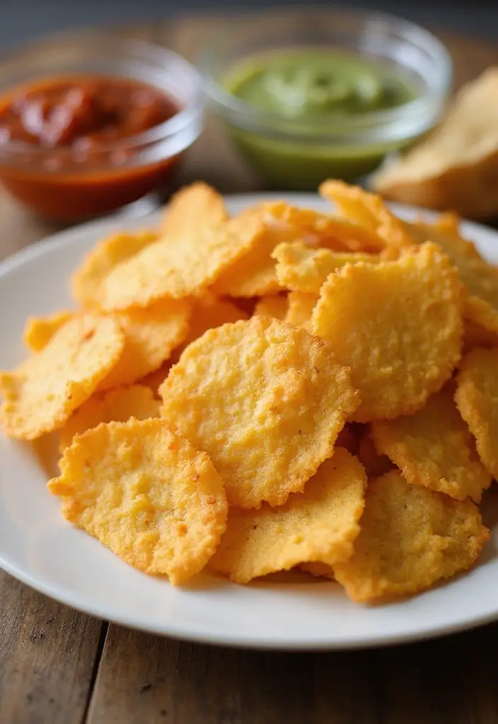 30 Keto Air Fryer Snack Recipes for Low-Carb Treats - 13. Air Fryer Cheese Crisps