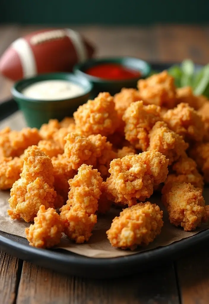 30 Keto Air Fryer Snack Recipes for Low-Carb Treats - 16. Air Fryer Popcorn Chicken