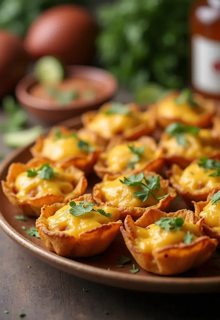 30 Keto Air Fryer Snack Recipes for Low-Carb Treats - 20. Air Fryer Taco Cups