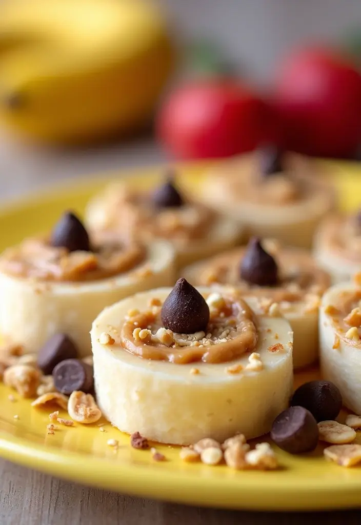 30+ Quick and Easy Snack Recipes No Bake for Busy Days 1 30+ Quick and Easy Snack Recipes No Bake for Busy Days - 1. Peanut Butter Banana Bites