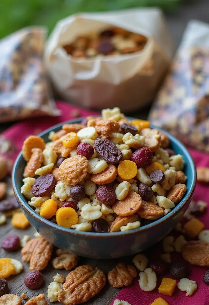 30+ Quick and Easy Snack Recipes No Bake for Busy Days 39 30+ Quick and Easy Snack Recipes No Bake for Busy Days - 7. Trail Mix